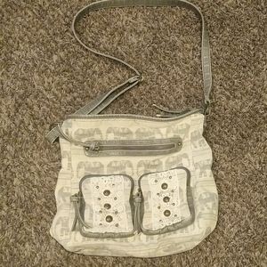 Elephant crossbody purse